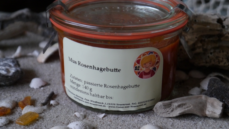 Mus Rosenhagebutte 130g